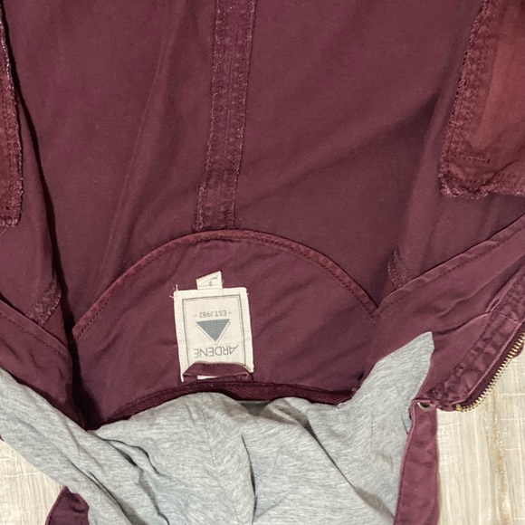 Ardene cute fall wine jacket size S - Picture 7 of 7
